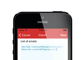 Mailing Lists feature